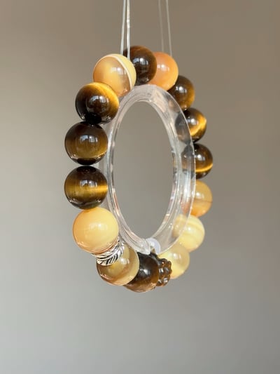 【王者之瞳】黃虎眼貔貅．穩健招財5