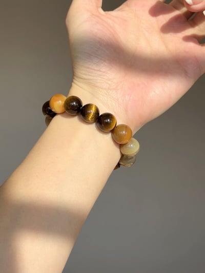 【王者之瞳】黃虎眼貔貅．穩健招財3