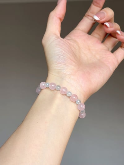 【溫柔色票】Baby藍海藍寶．粉晶療癒3