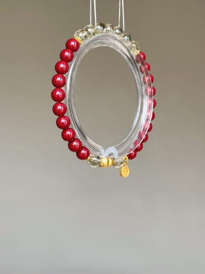 【辟邪防小人・事業爆發】Rosa.G 紫金御碧｜紫金砂 𝘹 綠碧璽髮晶 𝘹 招財葫蘆 手鍊7