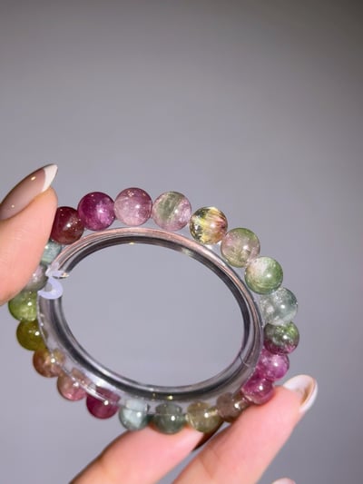 【柔光夢境】雙色高品碧璽．溫柔療癒3