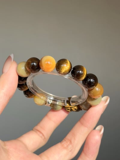 【王者之瞳】黃虎眼貔貅．穩健招財8