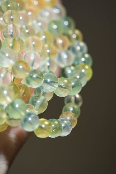 【靈性澄澈】三色葡萄石．脈輪療癒8