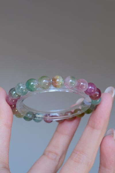 【柔光夢境】雙色高品碧璽．溫柔療癒7