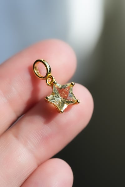 ⭒雙手擁抱財富魔王的到來⭒【黃金利比亞隕石項鍊】2