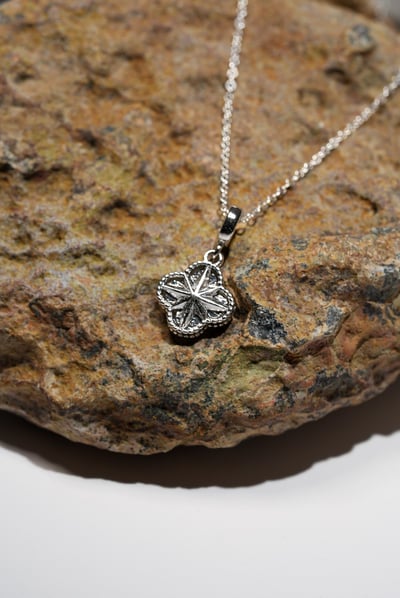 幸運草阿勒泰天鐵殞石項鍊3