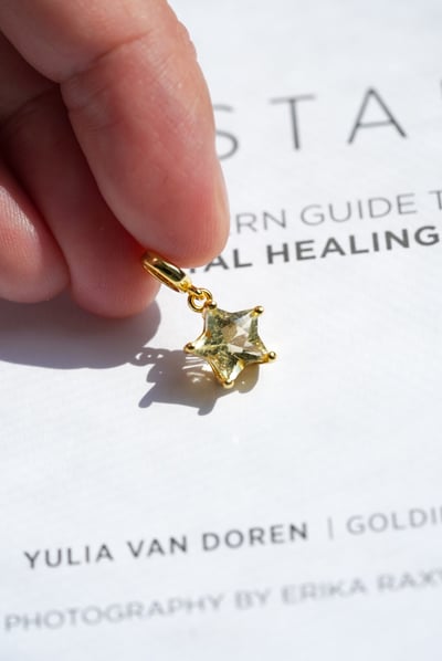 ⭒雙手擁抱財富魔王的到來⭒【黃金利比亞隕石項鍊】5