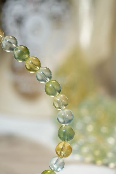 【靈性澄澈】三色葡萄石．脈輪療癒10