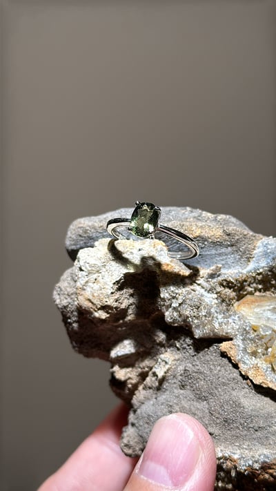 【指尖星辰】捷克隕石戒．顯化奇蹟5