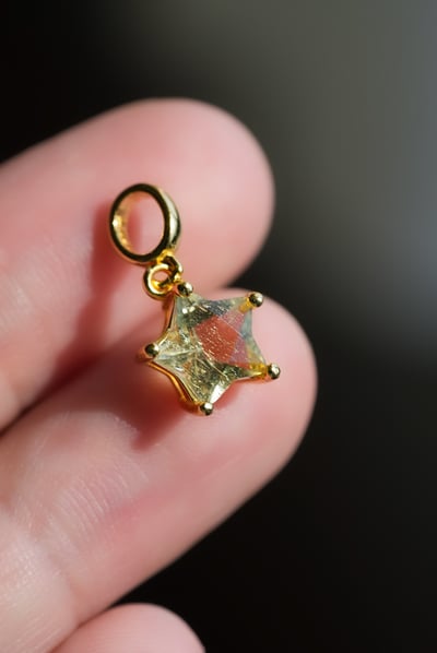 ⭒雙手擁抱財富魔王的到來⭒【黃金利比亞隕石項鍊】4