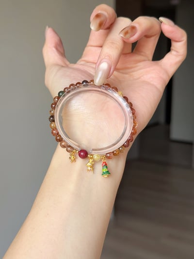 彩髮晶mix紫金砂 開源節流的顯化版4