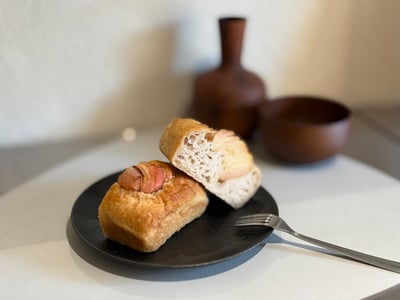 肉桂焦蘋果-山麵包2