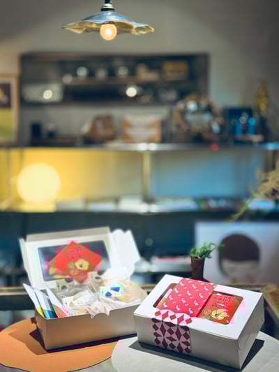 〔花開富有〕手作司康+咖啡禮盒4