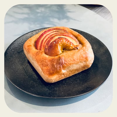 肉桂焦蘋果-山麵包1