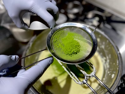 小山園抹茶北海道焦乳酪（7吋整模）2