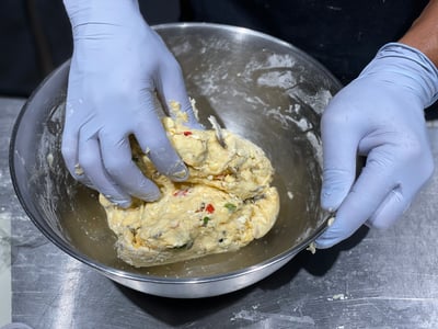 辣味小魚糯米椒-花司康3