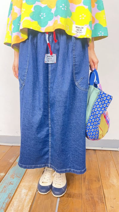 阿口袋抽繩裙 26306062