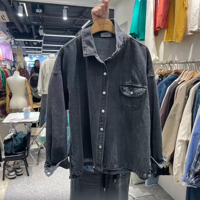 單口袋牛仔衫 26310103