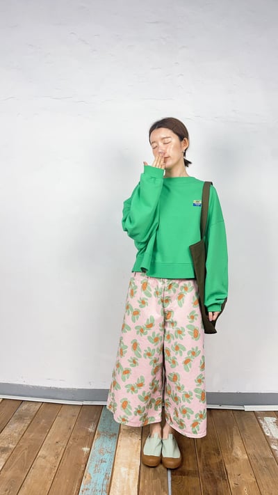 花朵寬褲 26306083