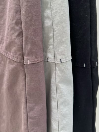 腰鬆緊寬鬆感七分褲 260127056