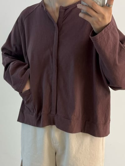 慵懶感口袋上衣 206042