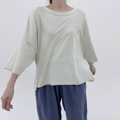 刺繡圓領上衣 S7023