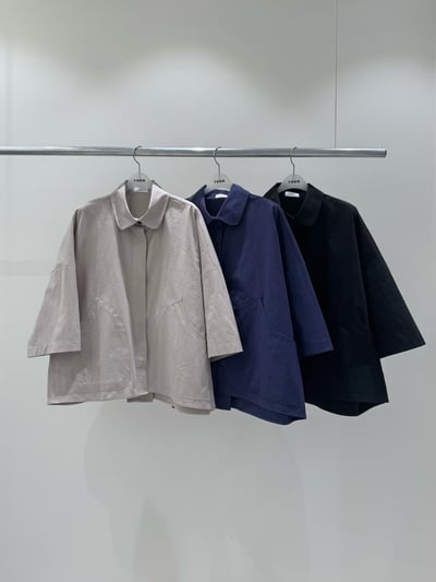 翻領大口袋質感衫 260127071