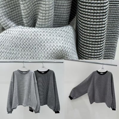 圓領車線上衣 260115162