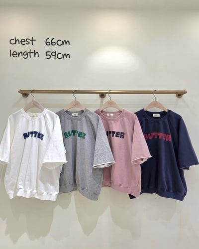 配色字母上衣 26310067