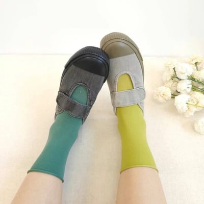 日系復古水洗帆布鞋 FE207018