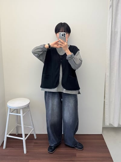 圓領條紋上衣 260127103