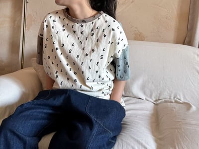 滿版數字上衣 260309081