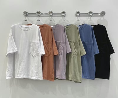 寬鬆口袋上衣 Y4621