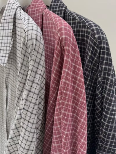 經典格紋長衫 26226052