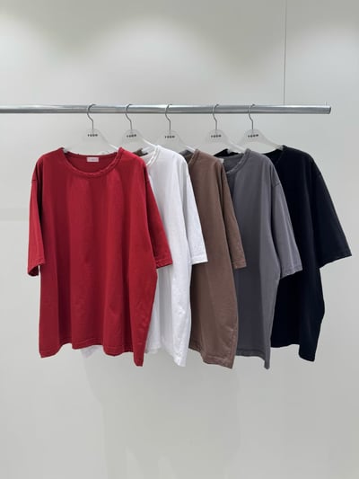 微刷破圓領上衣 26313104