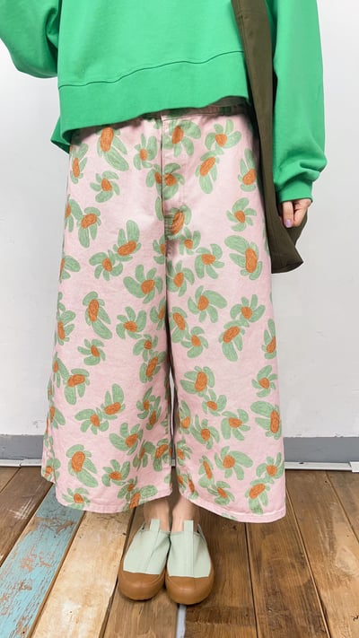 花朵寬褲 26306082