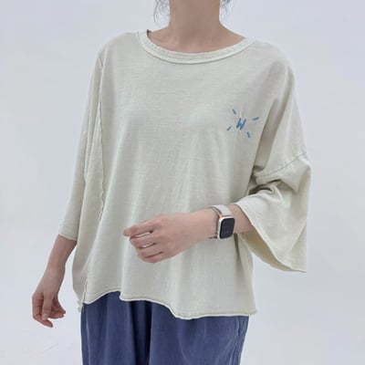 刺繡圓領上衣 S7024