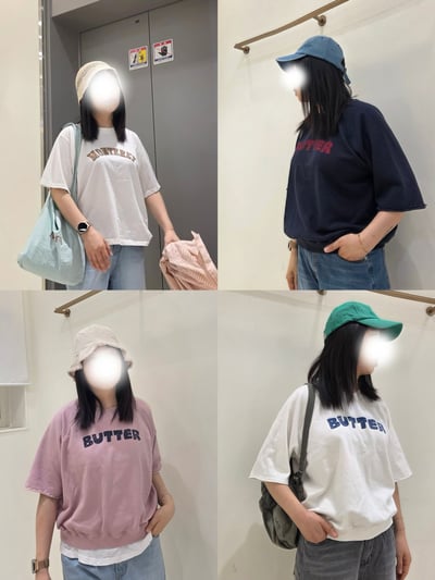 配色字母上衣 26310061