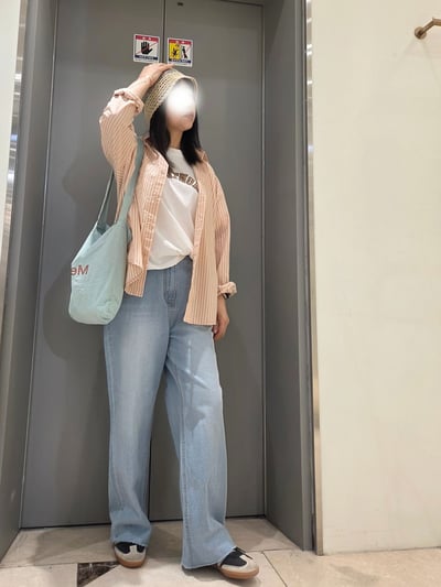 單口袋直條紋衫 26310013