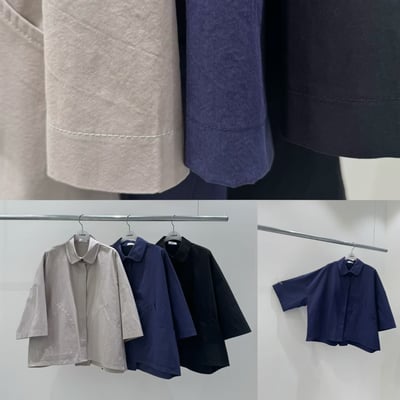 翻領大口袋質感衫 260127079