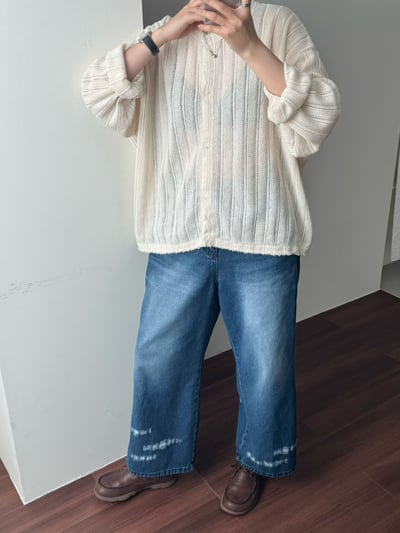 慵懶感針織上衣 26313134