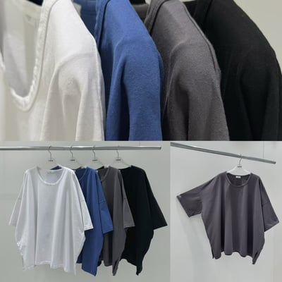 下開衩圓領上衣 26226083