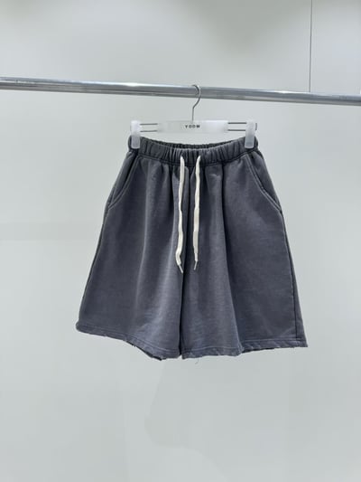 鬆緊腰水洗短褲 206089