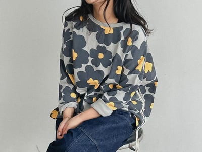 滿版小花上衣 260309013