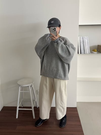 圓領車線上衣 260115165