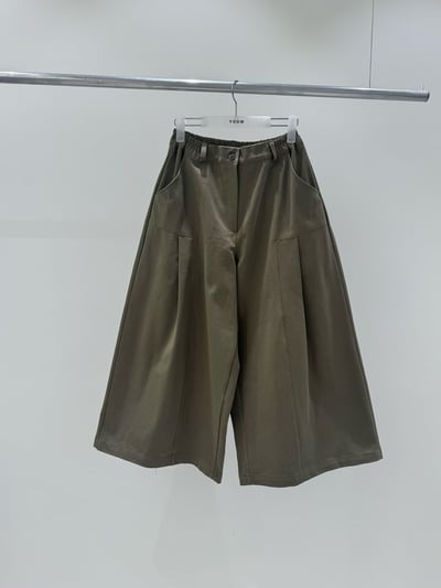 壓摺寬鬆質感褲 260127026