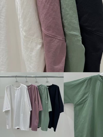 寬鬆感圓領上衣 260409037