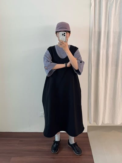 圓領袖子洞洞設計上衣 26226023