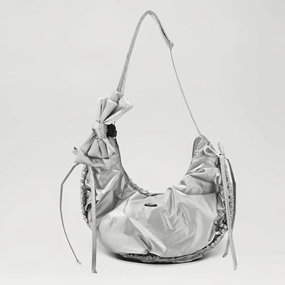 蝴蝶結尼龍半月包 31218