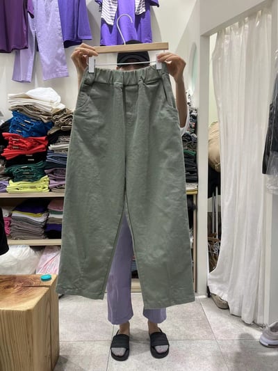 壓線直筒褲 o3625